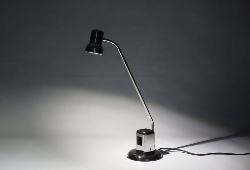 Vrieland Design Swan Neck Desk Lamp – Postmodern, 1980s