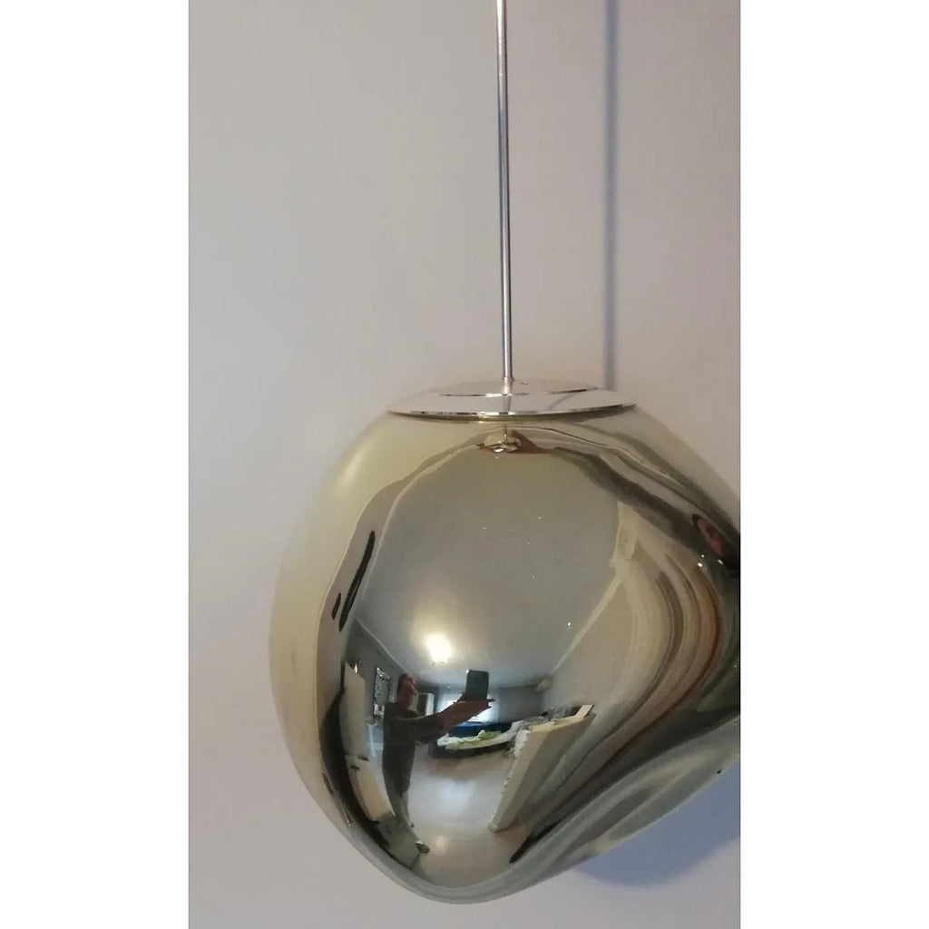 Mirrored Chrome Pendant Lamp, Tom Dixon Design